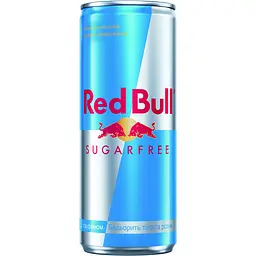 Упаковка енергетичного напою Red Bull без цукру 6 л (0.25 л х 24 банки) - мініатюра 4