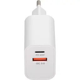 Зарядний пристрій Rivacase PS4102 WD4, PD 20W+QC3.0, білий (PS4102 WD4 (White)) - мініатюра 6