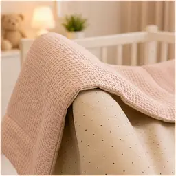Плед дитячий MirSon Poplin Waffle Giraffe 110х140 см (2200013892472) - мініатюра 3