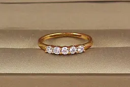 Кільце Xuping Jewelry доріжка р 14 золотисте