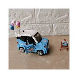 Конструктор LOZ mini Автомобіль MINI блакитний (1131) - мініатюра 5