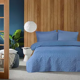 Покривало Lotus Broadway - Basic синій 200x220