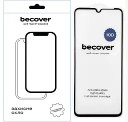Скло захисне BeCover Realme C51 10D Black (711343)