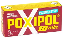 Клей епоксидний POXIPOL 10хв 16 г прозорий (червона упаковка) - мініатюра 3