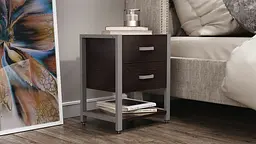 Тумба універсальна Ferrum-decor Вів'єн 2/1 50x41x40 сірий ДСП Венге 16мм (FRD-106186) - мініатюра 7