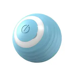 Інтерактивний бігаючий розумний м'ячик Idea для котів та собак USB  діаметр: 4,3 см вбудований акумулятор - мініатюра 6