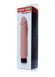 Реалістичний вібратор B - Series EasyLove Boss Juicy Jelly 22 см тілесний - мініатюра 6