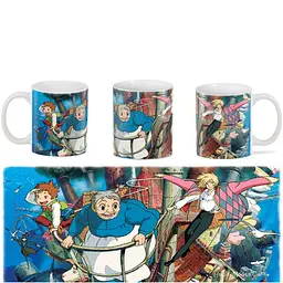 Кухоль GeekLand Ходячий Замок Хаула Howls Moving Castle політ 330 мл білий - мініатюра 3