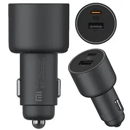 Автозарядне Xiaomi Car Charger CC07ZM QC3.0 + PD67W 3 виходи 2 Type-C + USB - мініатюра 5