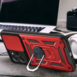 Панель BeCover Military для Poco X5 Pro 5G Red (709117) - мініатюра 2