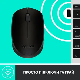 Мишка Logitech M170 Grey (910-004642) - мініатюра 6