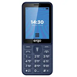 Мобiльний телефон Ergo E284 Dual Sim Синій