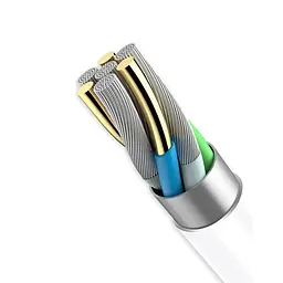 Кабель XO NB-P156 2.0A/1m for Lightning Білий - мініатюра 5