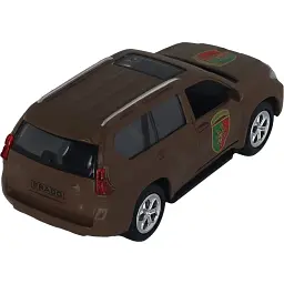 Машинка TechnoDrive серії Шеврони Героїв TOYOTA PRADO "24 ОМБр" - мініатюра 5