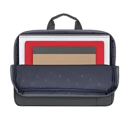 Сумка для ноутбука 15.6 дюйма Rivacase 8231 Grey - мініатюра 9
