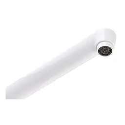 Змішувач для ванни Plamix Omega-140 Euro white PM0648 Білий - мініатюра 2