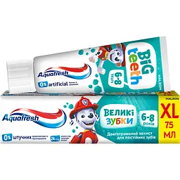 Уцінка. Зубна паста Aquafresh Мої великі зубки 75 мл 