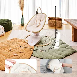 Шезлонг-гойдалка Babymoov Swoon Hoop Sand (A055022) - мініатюра 21