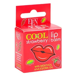 Бальзам для губ Elen Cosmetics Cool Strawberry 9 мл - мініатюра 6
