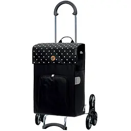 Сумка-візок Andersen Treppensteiger Scala Shopper Malit Black (119-044-80)