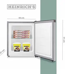 Міні-морозильна камера 34 л Heinrich's HKB 4088 SI - мініатюра 2