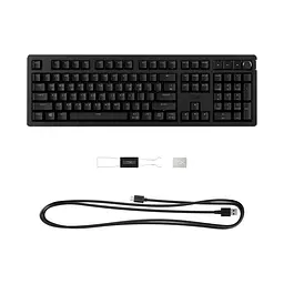 Клавіатура механічна Alloy Rise 106key, Red, USB-A, EN/UA, RGB, чорний HyperX teh0013885 - мініатюра 8