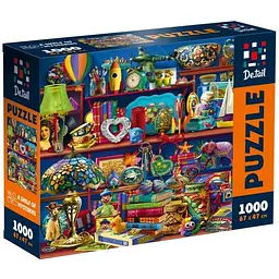 Пазли VLADI TOYS De.tail Поличка загадок. (укр) DT1000-10