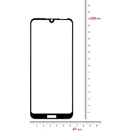 Захисне скло BeCover для Honor 8A / 8A Prime Black (703670) - мініатюра 3