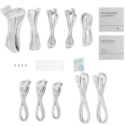 Блок живлення Deepcool 850W PN850M White GamerStorm (R-PN850M-FC0W-JGEU) - мініатюра 8