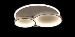 Люстра стельова LED Splendid Ray L2332/2+1, 120W, білий, з пультом, сучасний стиль