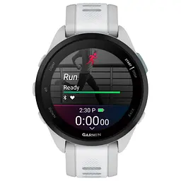 Смарт-годинник Garmin Forerunner 165 Music, Mist Grey/Whitestone, GPS (010-02863-31) - мініатюра 1