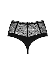 Еротичні трусики Obsessive Sharlotte S/M чорний - мініатюра 6