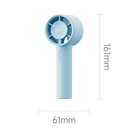 Портативний вентилятор Xiaomi Solove Portable Fan (F01-FAN) Blue - мініатюра 9
