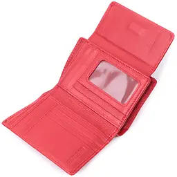 Жіночий шкіряний гаманець ST Leather 13,5х9,5х3 см acs0029447 - мініатюра 6