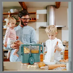 Блендер-пароварка Babymoov Nutribaby Glass зелений (A001132) - мініатюра 10