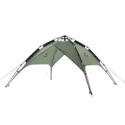 Намет тримісний Naturehike (NH21ZP008) автоматичний темно-зелений - мініатюра 3