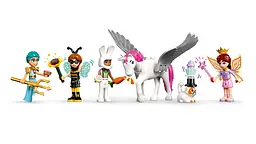 Конструктор LEGO Friends Костюмована вечірка з єдинорогом і феєю 261 деталь (42661) - мініатюра 7