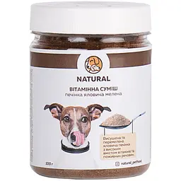 Вітамінна суміш Natural, печінка яловича, 100 г