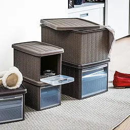 Контейнер для зберігання з кришкою Stefanplast Elegance М 15л (30011) - мініатюра 2