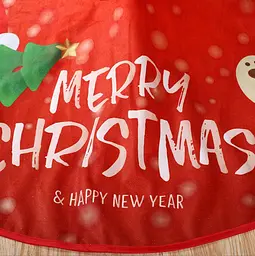 Килимок новорічний під ялинку Merry Christmas 5 14004 115х90 см - мініатюра 3