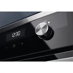 Electrolux Духова шафа електрична, 72л, A, пара, дисплей, конвекція, телескопічні напрямні, чорний - мініатюра 4