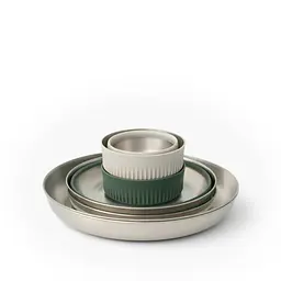 Набір посуду Sea To Summit Detour Stainless Steel Collapsible Dinnerware Set (1033-STS ACK039041-122101) - мініатюра 6