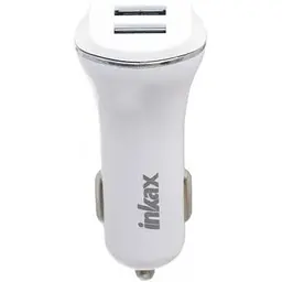 Автомобільний зарядний пристрій Inkax CC-12 2USB 2.1A microUSB White (av087-hbr) - мініатюра 2