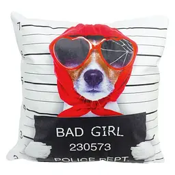 Наволочка Dog bad girl
