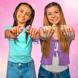 Колекційна іграшка фіджет-клікер Clickeez серії Bubble Pops S3 Кейкапіки (940853) - мініатюра 7
