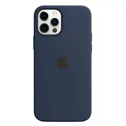 Чохол Silicone Case для Apple iPhone 12/12 Pro (Midnight Blue) АА [72353]