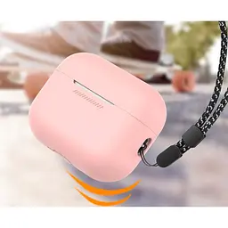Чохол AhaStyle Colorful Silicone Case для AirPods Pro 2 Pink [CP-187-2-C-PK] [133841] - мініатюра 6
