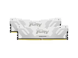 Пам'ять для настільних комп'ютерів Kingston FURY 48 GB (2x24GB) DDR5 8000 MHz Renegade Silver/White (KF580C38RWK2-48) - мініатюра 3