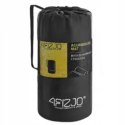 Килимок акупунктурний 4FIZJO Аплікатор Кузнєцова 72 x 42 см з валиком Navy Green/Gold 4FJ0286 (P-5907739313300) - мініатюра 6