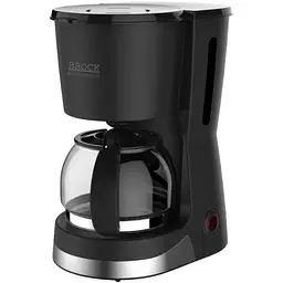 Кофеварка BROCK CM 1501 SS капельная 1.5 л 915-1080 Вт молотая черная